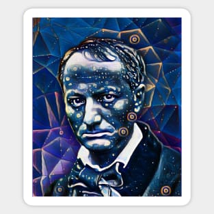 Charles Baudelaire Portrait | Charles Baudelaire Artwork 5 Sticker